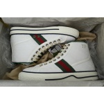 EM Sneakers Gucci Tennis 1977 GG High Top White