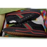 EM Sneakers Gucci Tennis 1977 GG Logo Black