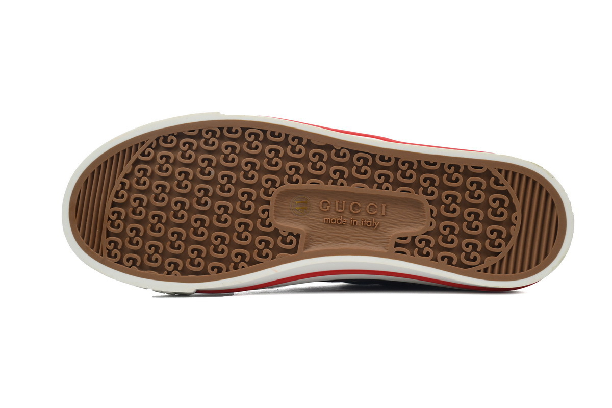 EM Sneakers Gucci Tennis 1977 GG Logo Black Cotton