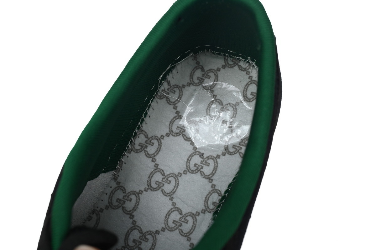 EM Sneakers Gucci Tennis 1977 GG Logo Black Cotton