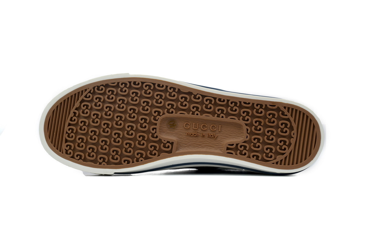 EM Sneakers Gucci Tennis 1977 GG Logo Denim GG Print