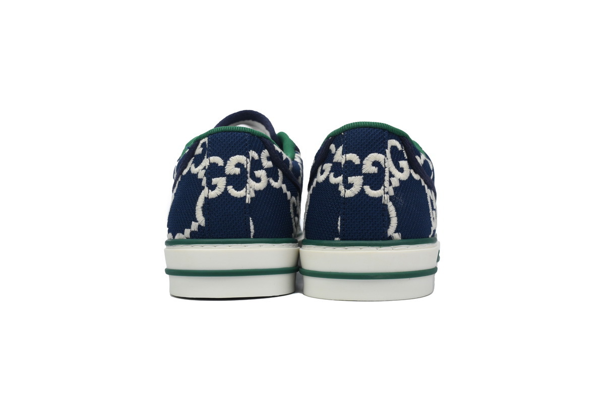 EM Sneakers Gucci Tennis 1977 GG Logo Ink Blue