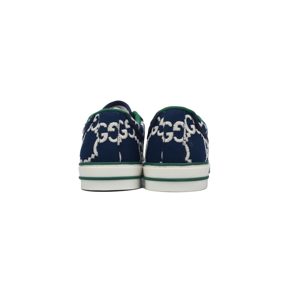 EM Sneakers Gucci Tennis 1977 GG Logo Ink Blue