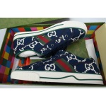 EM Sneakers Gucci Tennis 1977 GG Logo Ink Blue