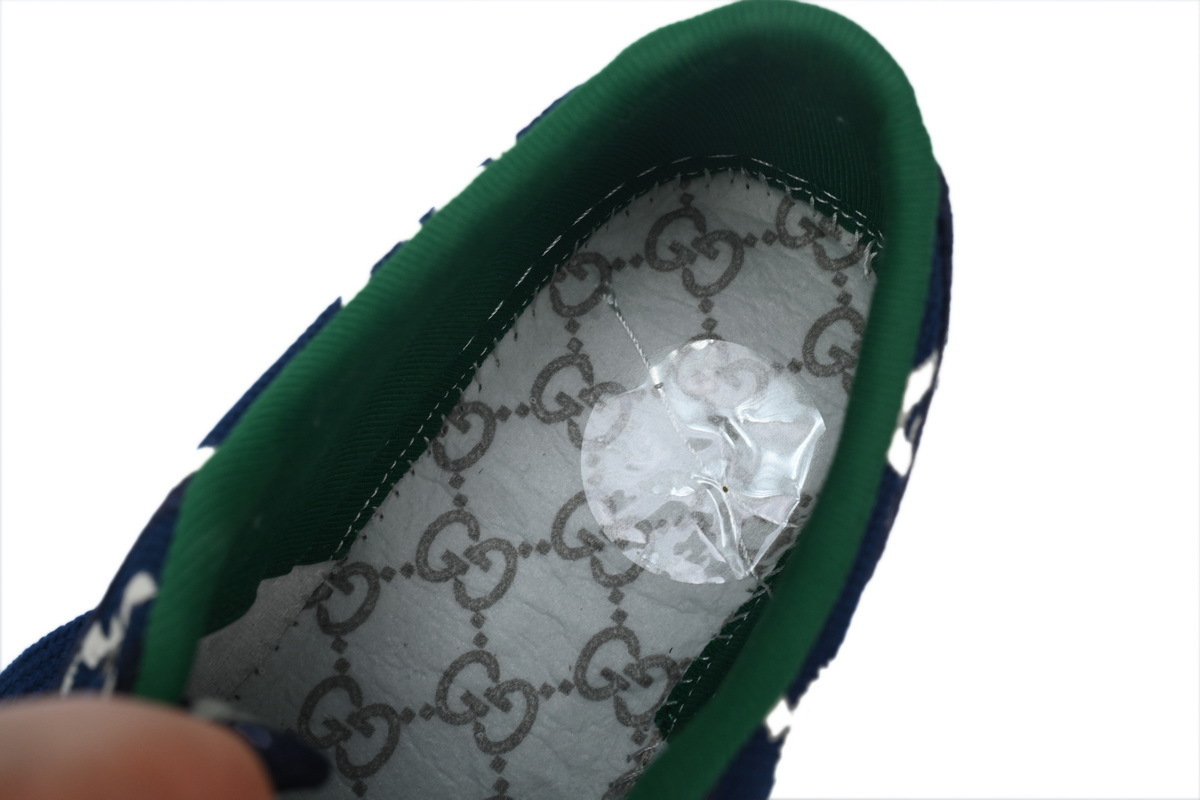 EM Sneakers Gucci Tennis 1977 GG Logo Ink Blue