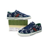 EM Sneakers Gucci Tennis 1977 GG Logo Ink Blue