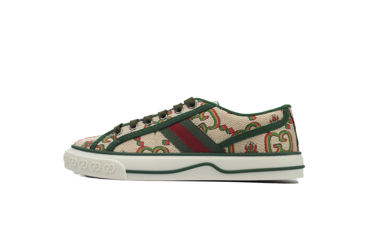 EM Sneakers Gucci Tennis 1977 GG Logo Multicolor