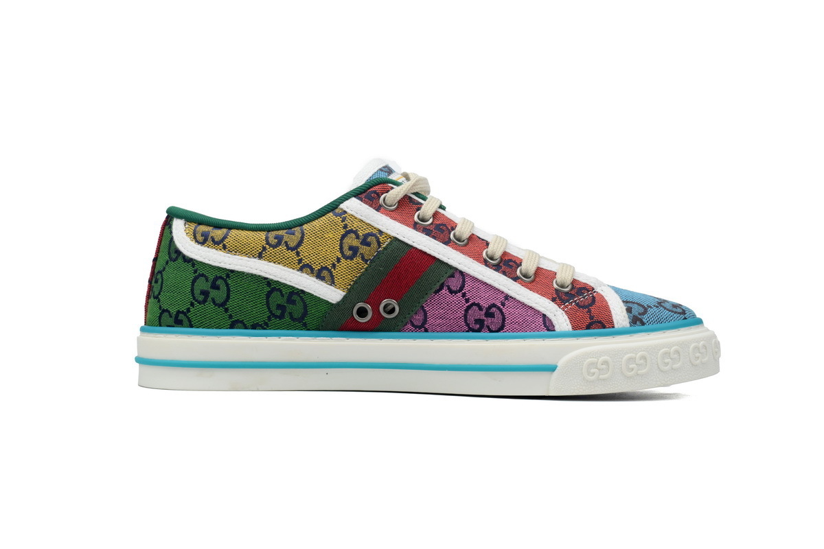 EM Sneakers Gucci Tennis 1977 GG Logo Multi Color