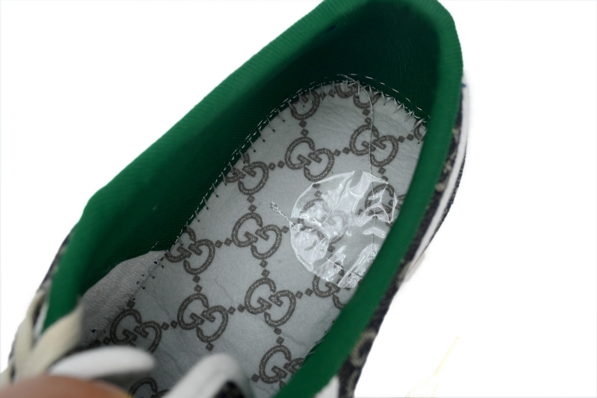 EM Sneakers Gucci Tennis 1977 GG Logo Navy Red Monogram Web