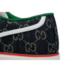 EM Sneakers Gucci Tennis 1977 GG Logo Navy Red Monogram Web