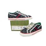 EM Sneakers Gucci Tennis 1977 GG Logo Navy Red Monogram Web