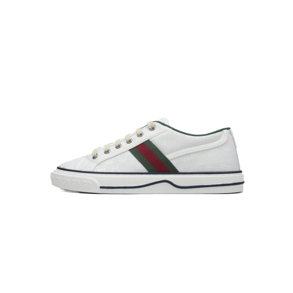 EM Sneakers Gucci Tennis 1977 GG Logo White