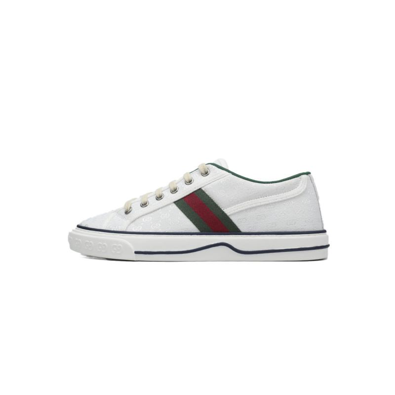 EM Sneakers Gucci Tennis 1977 GG Logo White