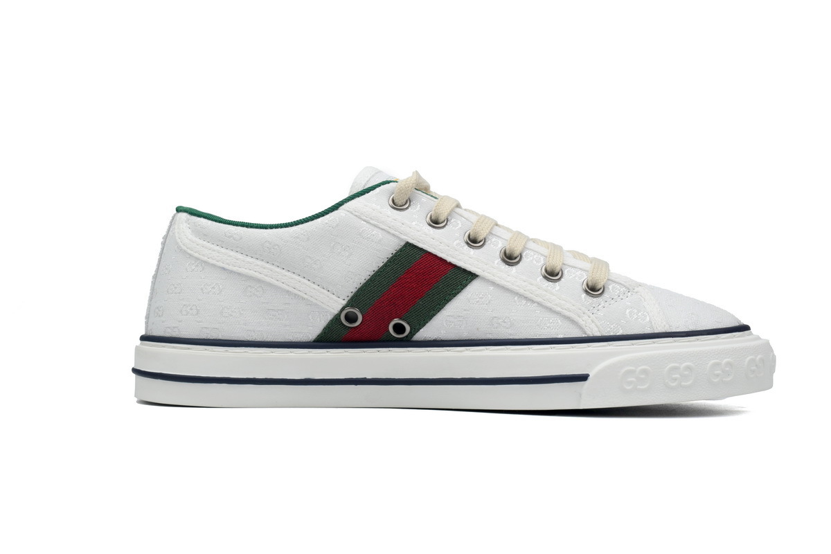 EM Sneakers Gucci Tennis 1977 GG Logo White