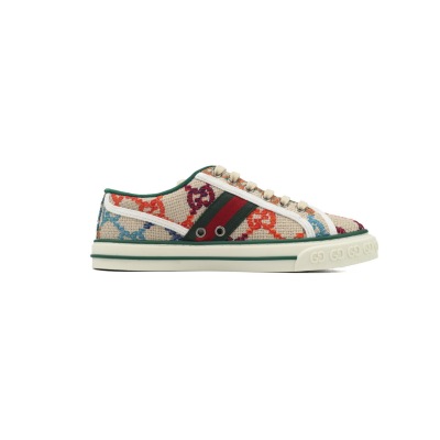 EM Sneakers Gucci Tennis 1977 GG Logo Multi 02