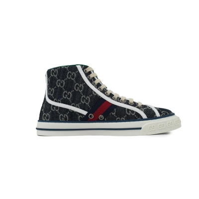 EM Sneakers Gucci Tennis 1977 High Top Sneaker Blue 02