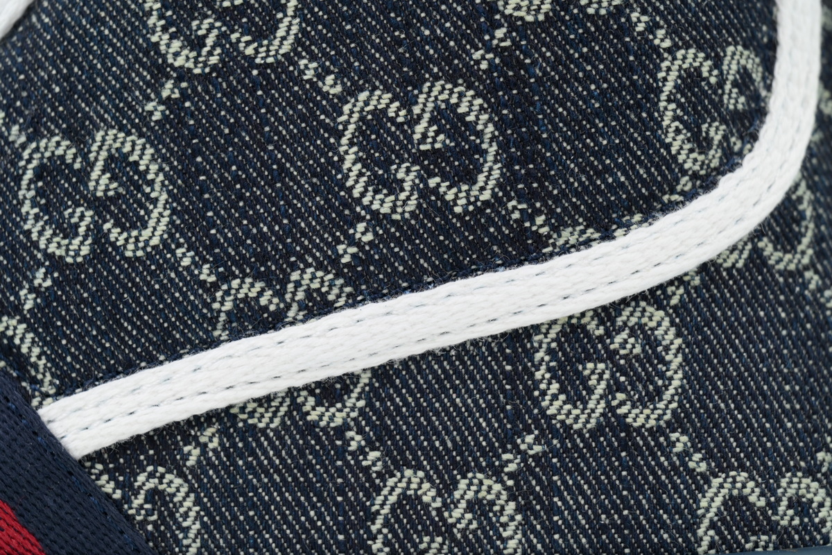 EM Sneakers Gucci Tennis 1977 High Top Sneaker Blue