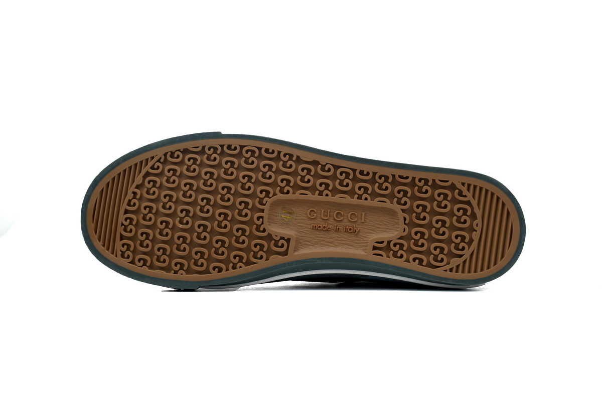 EM Sneakers Gucci Tennis 1977 Off The Grid Low ECONYL Dark Grey GG Blue Red White