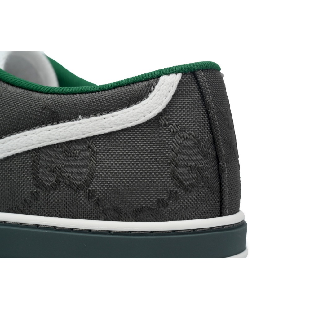 EM Sneakers Gucci Tennis 1977 Off The Grid Low ECONYL Dark Grey GG Blue Red White