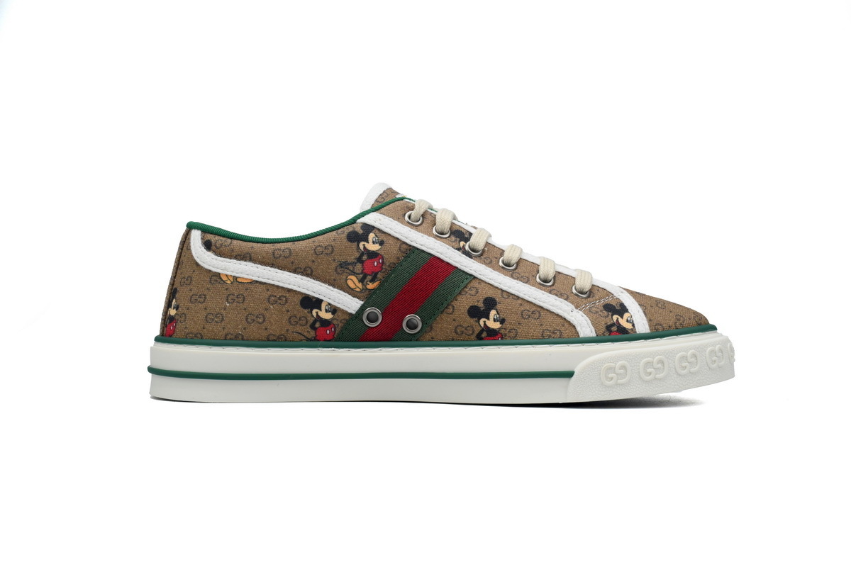 EM Sneakers Gucci Tennis 1977 x Disney GG Logo Mickey Mouse
