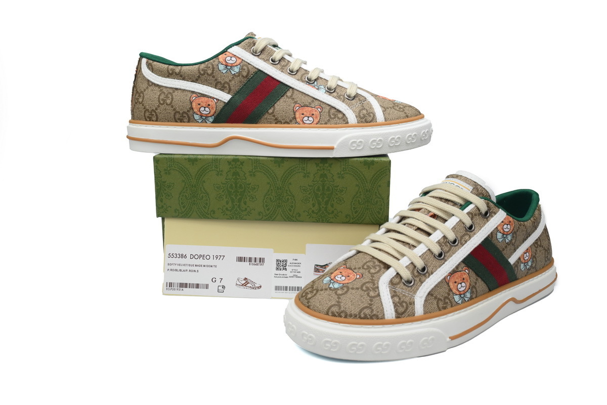 EM Sneakers Gucci Tennis 1977 x Kai GG Logo