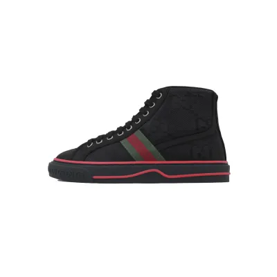 EM Sneakers Gucci Tennis Off The Grid 1977 GG High Top Black 01