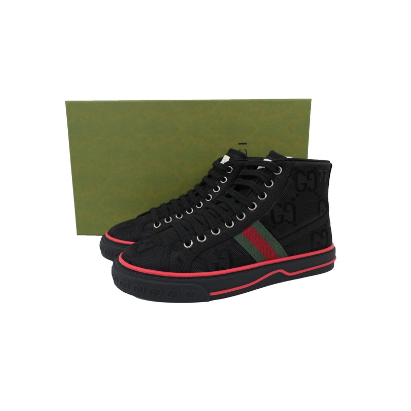 EM Sneakers Gucci Tennis Off The Grid 1977 GG High Top Black