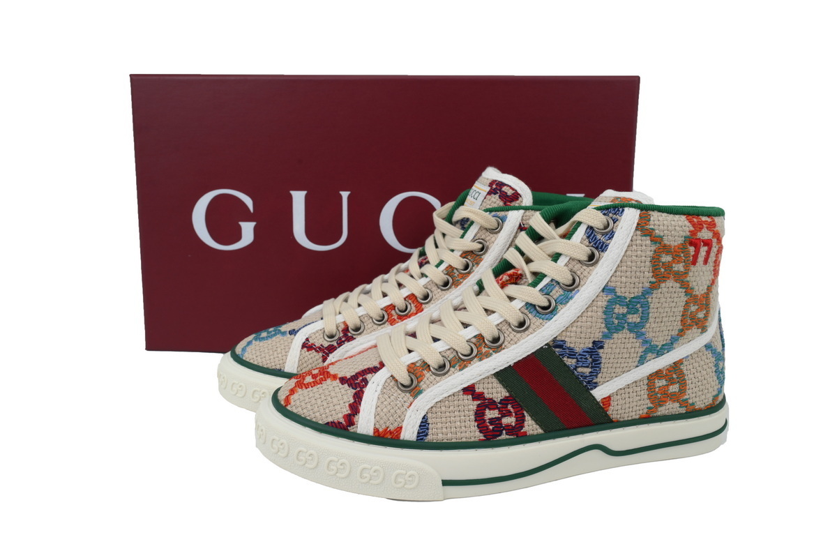 EM Sneakers Gucci Tennis Off The Grid 1977 GG High Top Multi