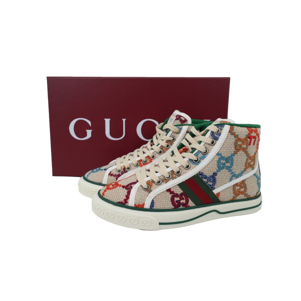 EM Sneakers Gucci Tennis Off The Grid 1977 GG High Top Multi