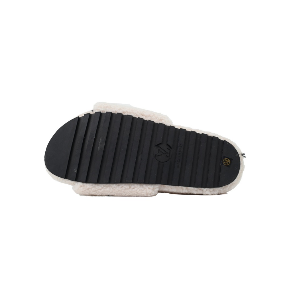 EM Sneakers Louis Vuitton LV Bom Dia Slipper Beige