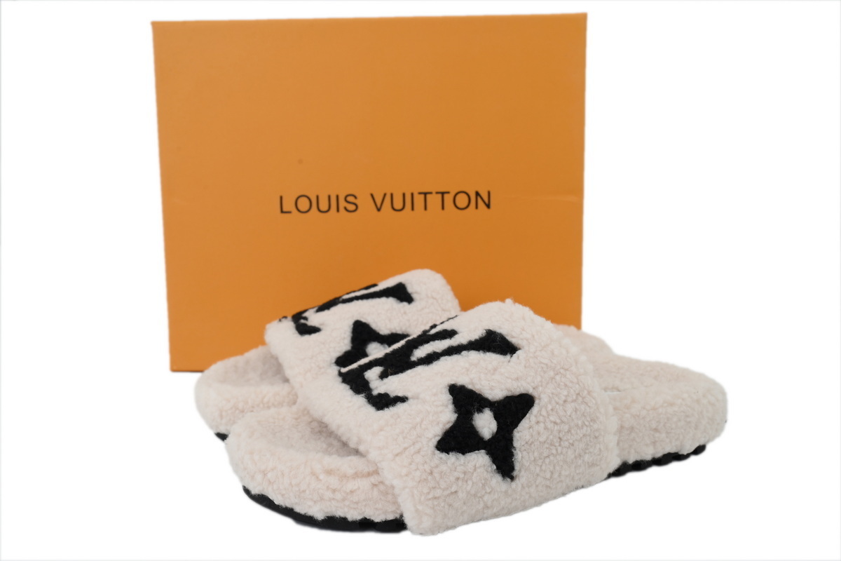 EM Sneakers Louis Vuitton LV Bom Dia Slipper Beige