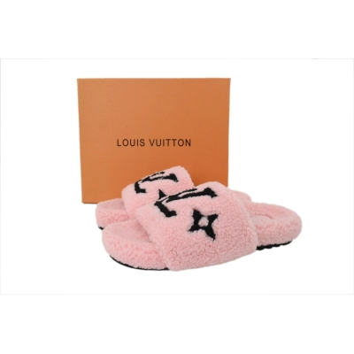 EM Sneakers Louis Vuitton LV Bom Dia Slipper Pink 02