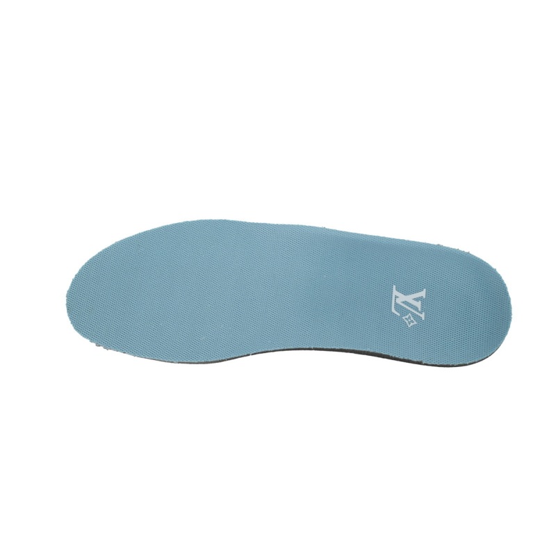 EM Sneakers Louis Vuitton LV Footprint Soccer Sneaker Sky Blue