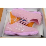 EM Sneakers Louis Vuitton LV Footprint Soccer Sneaker Pink