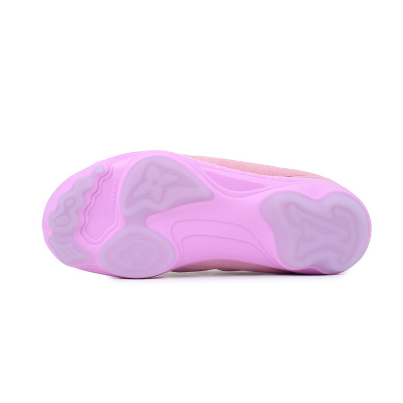 EM Sneakers Louis Vuitton LV Footprint Soccer Sneaker Pink