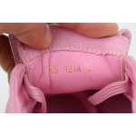 EM Sneakers Louis Vuitton LV Footprint Soccer Sneaker Pink
