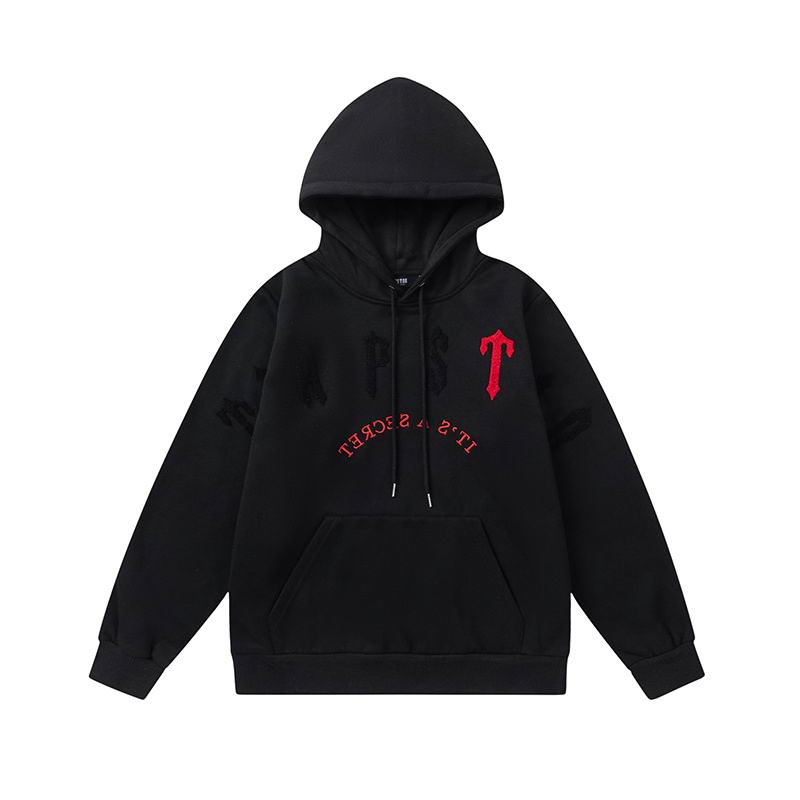 EM Sneakers Trapstar Hoodie & Sweatpant Sets 8889 Black