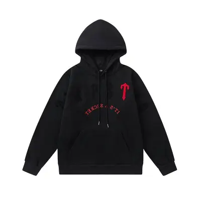 EM Sneakers Trapstar Hoodie & Sweatpant Sets 8889 Black 02