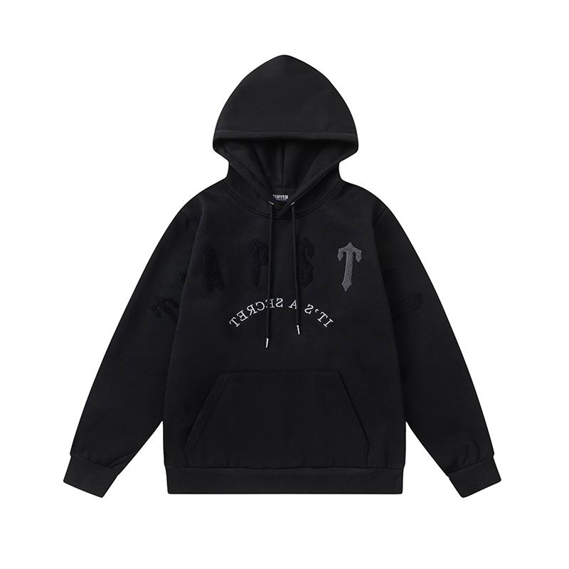EM Sneakers Trapstar Hoodie & Sweatpant Sets 8890 Black