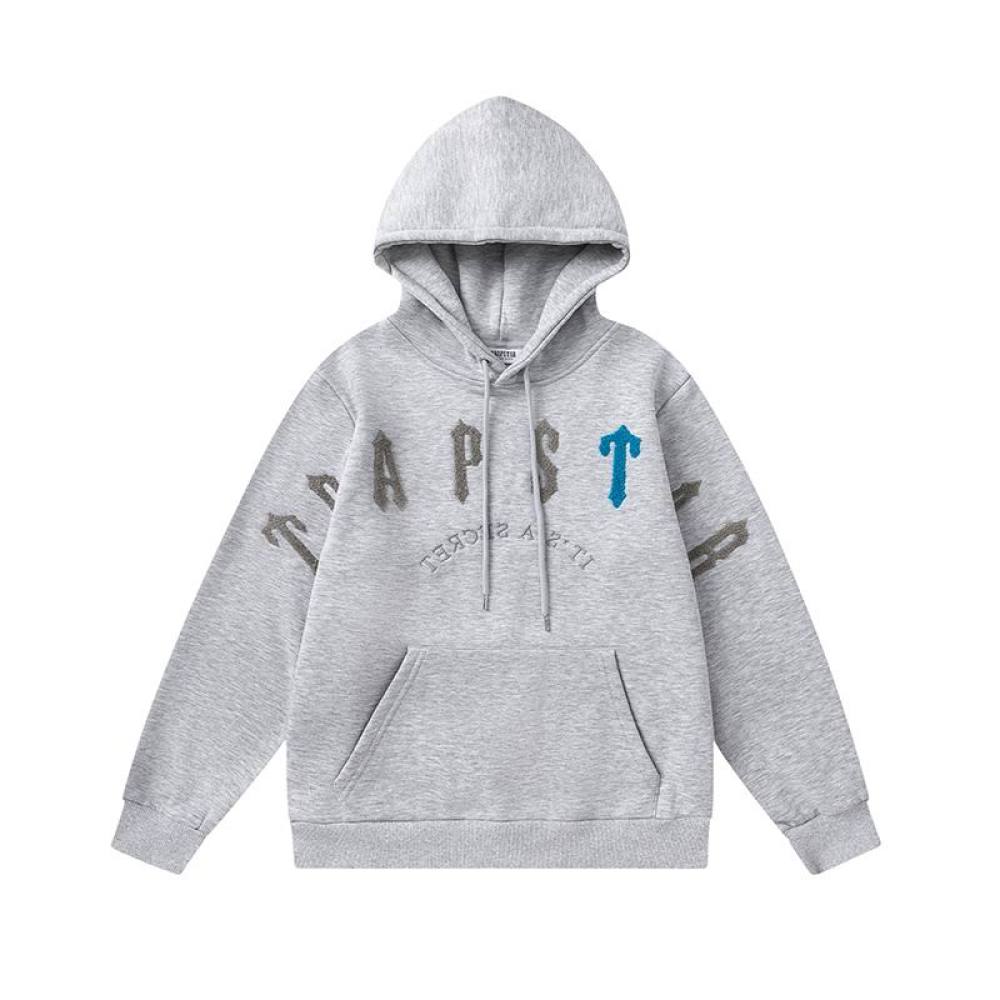 EM Sneakers Trapstar Hoodie & Sweatpant Sets 8890 Gray