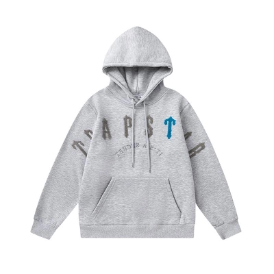 EM Sneakers Trapstar Hoodie & Sweatpant Sets 8890 Gray 02