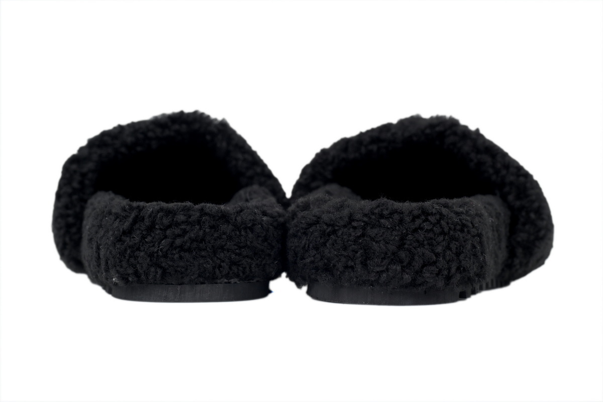 EM Sneakers Louis Vuitton LV Bom Dia Slipper Black