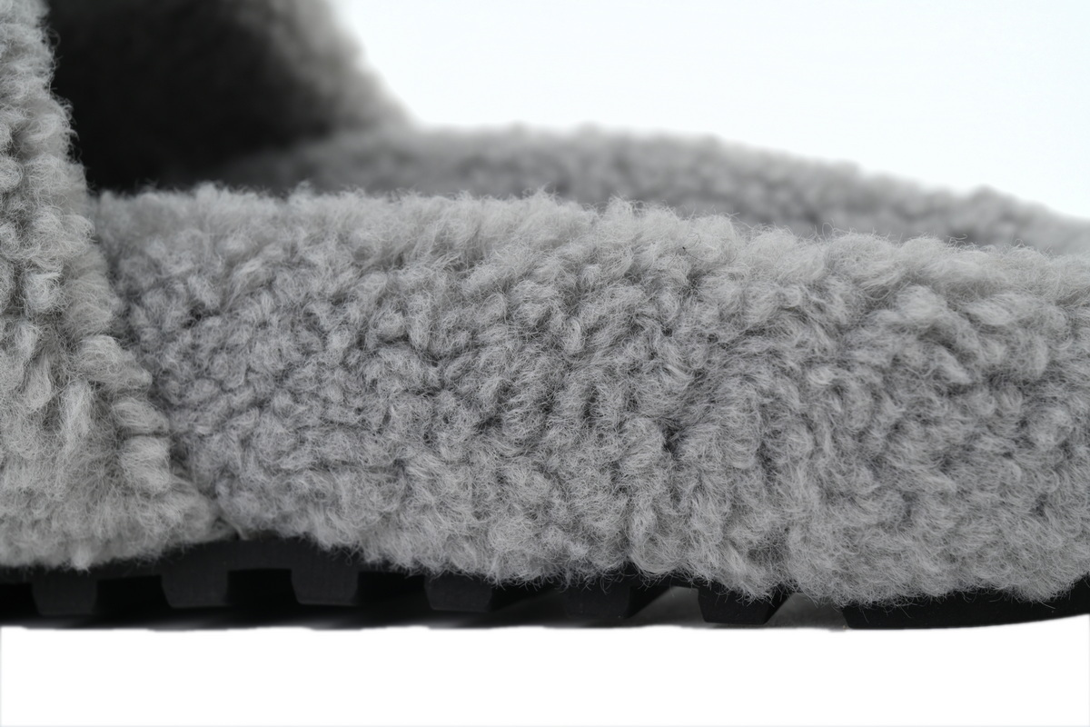 EM Sneakers Louis Vuitton LV Bom Dia Slipper Dark Gray