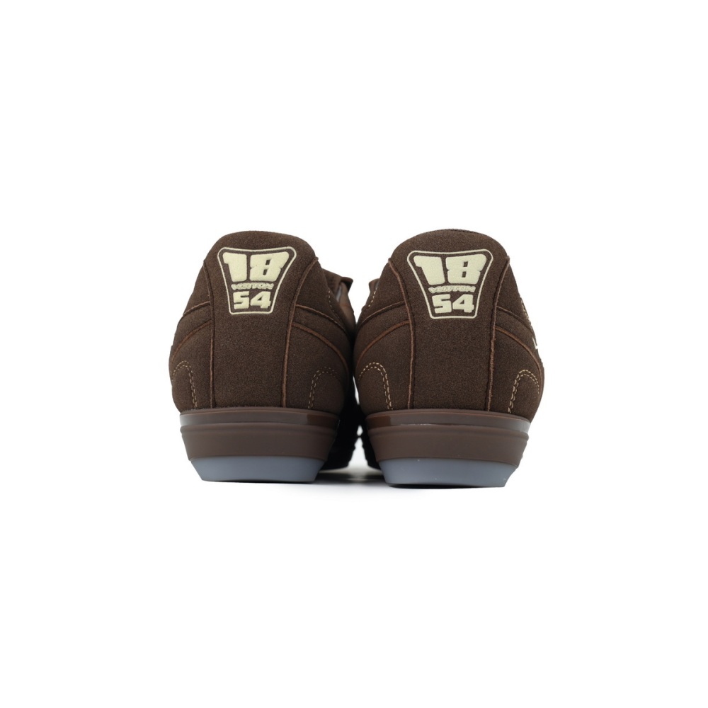 EM Sneakers Louis Vuitton LV Footprint Soccer Sneaker Turned Brown