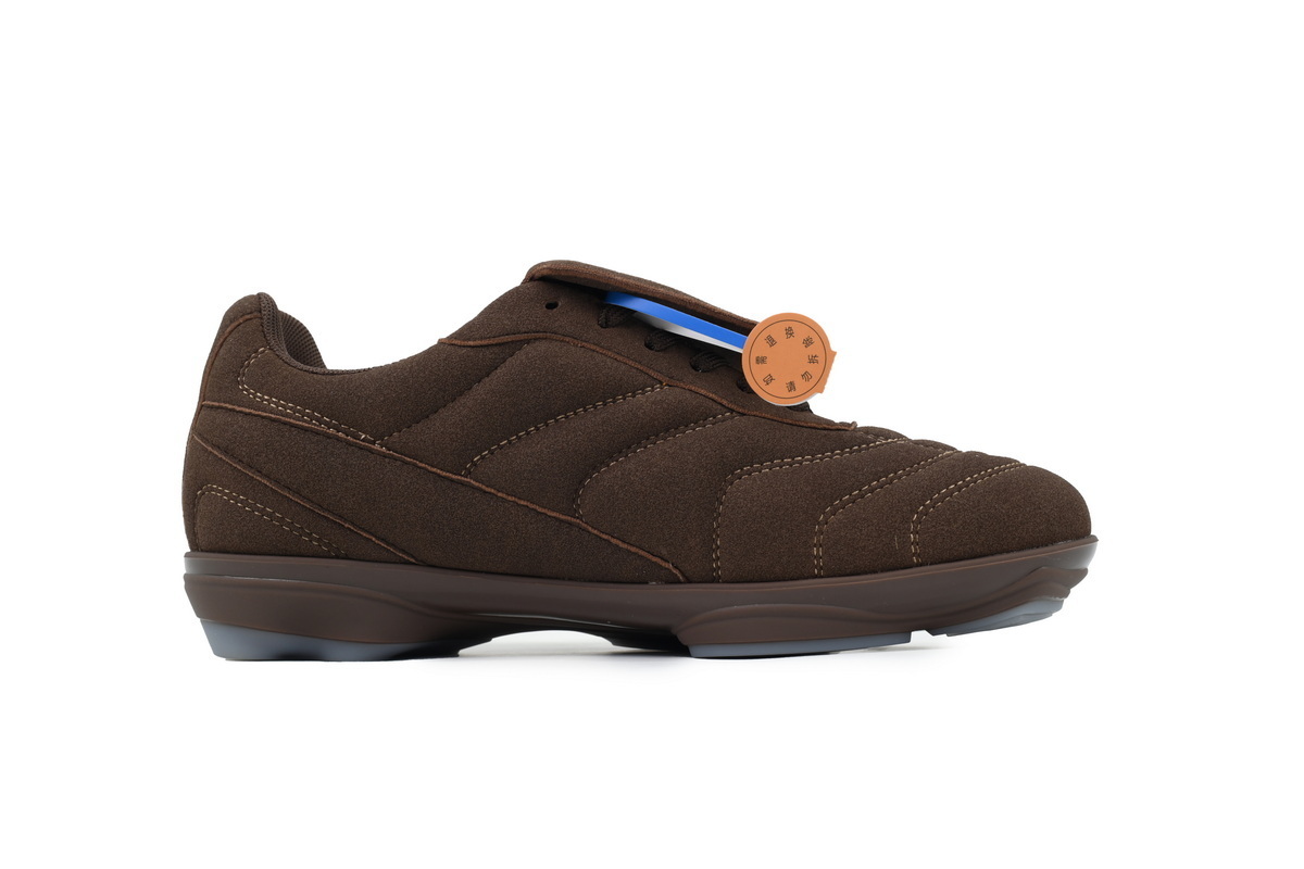 EM Sneakers Louis Vuitton LV Footprint Soccer Sneaker Turned Brown