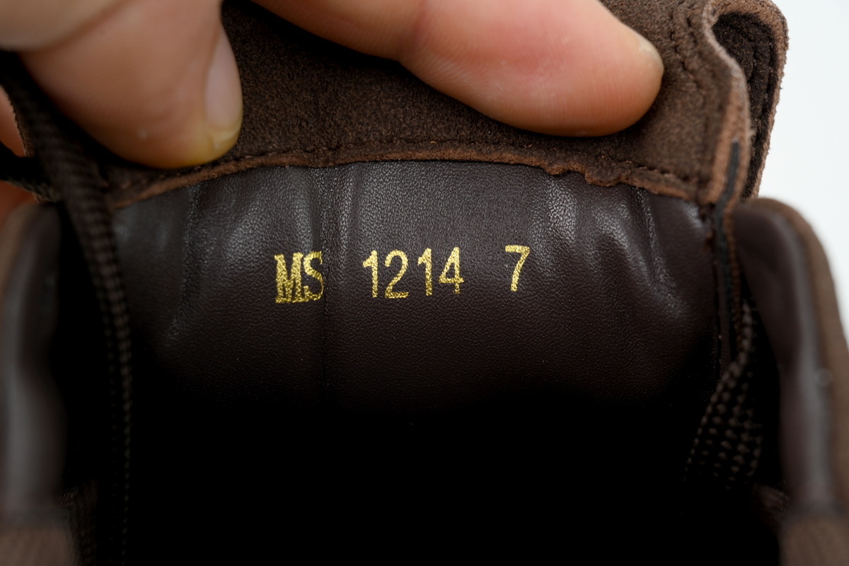 EM Sneakers Louis Vuitton LV Footprint Soccer Sneaker Turned Brown