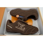 EM Sneakers Louis Vuitton LV Footprint Soccer Sneaker Turned Brown