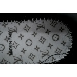 EM Sneakers Louis Vuitton LV Skate Sneaker New Black Woolen Fabric