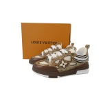 EM Sneakers Louis Vuitton LV Skate Sneaker New khaki Wool Weaving
