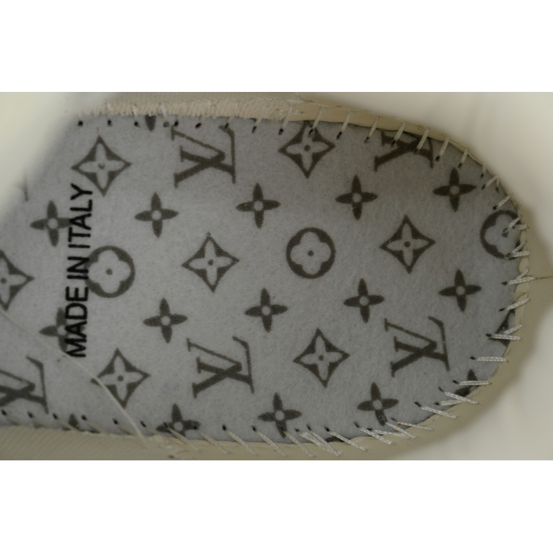 EM Sneakers Louis Vuitton LV Skate Sneaker New khaki Wool Weaving